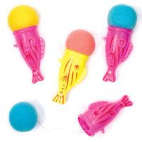 fish sponge poppers pack of 6