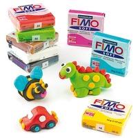 fimo soft modelling clay red