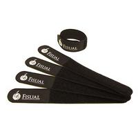 Fisual Chunky Cable Ties Black 20 Pack