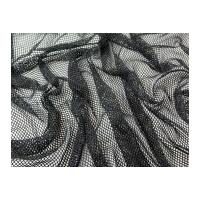 fishnet netting mesh net dress fabric black