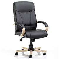 Finsbury Executive Office Chair Brown Standard Assembly