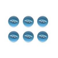 Fish-Eye Buttons - Blue - 160