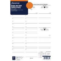 Filofax A4 Week to View Appointments 2018 Refill 18-68714