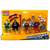 Fisher-Price Toy - Imaginext DC Comics Super Friends Heroes Figure Set - Batman - Superman - Hawkman