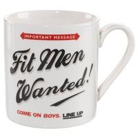 fit men wanted mug