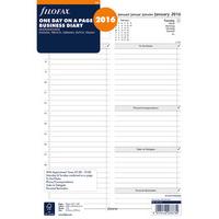 Filofax A4 Business Day Per Page Appointments Diary 2016