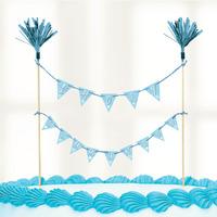 First Communion Cake Bunting - Blue