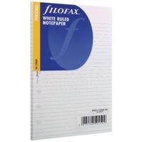 Filofax Personal Ruled White Paper 133008 Pack of 30