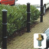 Fixed Bollards for pedestrian / parking areas 114 Dia Grout In