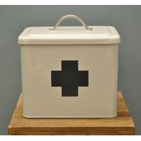 First Aid Box in Chalk White by Garden Trading