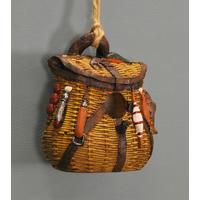 Fishing Bag Style Bird Nesting House by Kingfisher