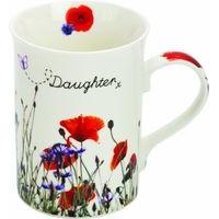 Fine China Daughter Flower Mug - Boxed