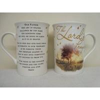 Fine China Mug The Lord\'s Prayer Religious Gift Mug Boxed