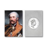 Field Marshal Prince von Blücher $5 Fine Silver Ingot