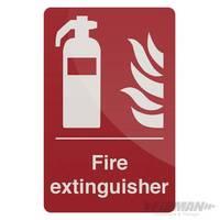 Fixman Fire Extinguisher Sign 200 x 300mm Self-adhesive