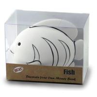 Fish Decorate Your Own Money Bank