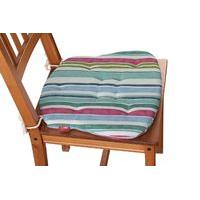 Filip seat pad with ties