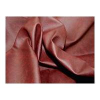 Fire Retardant Leathercloth Faux Leather Pleather Fabric Wine