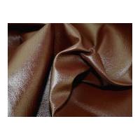 Fire Retardant Leathercloth Faux Leather Pleather Fabric Brown