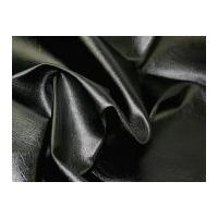 Fire Retardant Leathercloth Faux Leather Pleather Fabric Black
