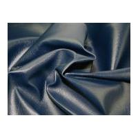 Fire Retardant Leathercloth Faux Leather Pleather Fabric Navy Blue