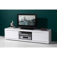 fino high gloss white lcd plasma tv stand with 2 drawers