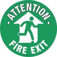 FIRE EXIT FLOOR MARKER 430MM DIA