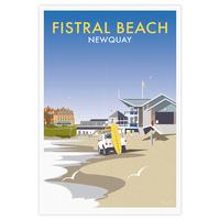 Fistral Beach Tea Towel