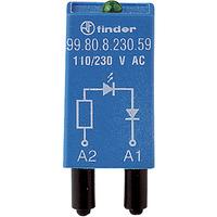 finder 9980023098 coil indication and emc suppression module 1