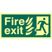 Fire Exit Glow In The Dark