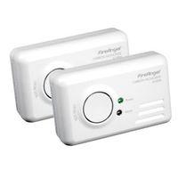 FireAngel LED Display Carbon Monoxide Detector Pack of 2