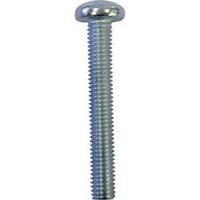 Fillister head screws M4 8 mm Torx DIN 7985 Steel zinc plated 100 pc(s) TOOLCRAFT 839826