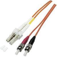 fibreglass foc cable 1x lc plug 1x st plug 50125 multimode om2 1 m efb ...