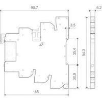 Finder 39.30.7.024.9024 - MasterPLUS Solid State Relay Interface Module, SSR, SPST-NO 24Vdc 2A