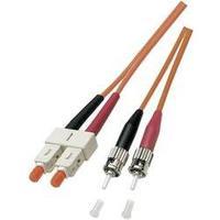 Fibreglass FOC Cable [1x ST plug - 1x SC plug] 50/125µ Multimode OM2 3 m EFB Elektronik