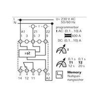 Finder 71.51.8.230.1021 - 10A Programmable Universal Current Monitoring Relay SPDT-CO 250Vac