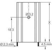 fin heat sink 85 cw l x w x h 375 x 29 x 12 mm to 220 assmann wsw v656 ...