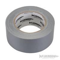 fixman super heavy duty duct tape 50mm x 50m silver