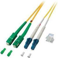 Fibreglass FOC Cable [1x LC/UPC plug - 1x SC/APC 8° plug] 9/125µ Singlemode OS2 10 m EFB Elektronik