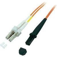 Fibreglass FOC Cable [1x MTRJ plug - 1x LC plug] 50/125µ Multimode OM2 3 m EFB Elektronik