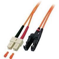 Fibreglass FOC Cable [1x E2000® plug - 1x SC plug] 62, 5/125µ Multimode OM1 2 m EFB Elektronik