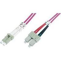 Fibreglass FOC Cable [1x LC plug - 1x SC plug] 50/125µ Multimode OM4 10 m Digitus Professional