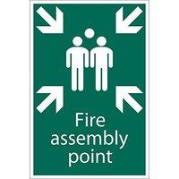 fire assembly point sign