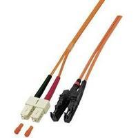 fibreglass foc cable 1x e2000 plug 1x sc plug 50125 multimode om3 2 m  ...