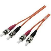 Fibreglass FOC Cable [1x ST plug - 1x ST plug] 50/125µ Multimode OM2 7.50 m EFB Elektronik