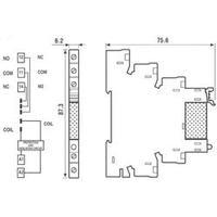 Finder 38.81.7.024.8240 - 2A Relay Interface Module, SSR, SPST-NO 230Vac