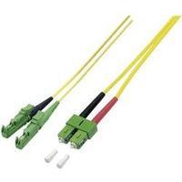 Fibreglass FOC Cable [1x E2000®/APC 8° plug - 1x SC/APC 8° plug] 9/125µ Singlemode OS2 1 m EFB Elektronik