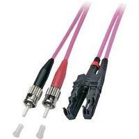 Fibreglass FOC Cable [1x E2000® plug - 1x ST plug] 50/125µ Multimode OM4 0.50 m EFB Elektronik