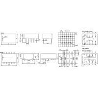 FiC FRT5-DC12V PCB Mount Miniature Relay 12Vdc 2 CO, DPDT
