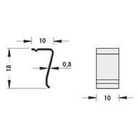 Fin heat sink 3.25 C/W (L x W x H) 100 x 33 x 35 mm TO 218, TO 220, TO 3P, TO 247, TO 248 Fischer Elektronik SK 482 100